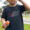 camiseta infantil conceito prisma kid menino por um mundo melhor