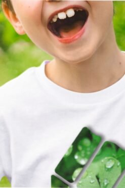camiseta infantil conceito prisma kid menino trevo da sorte det 2