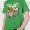 camiseta infantil conceito prisma manga curta astros dogs 1