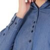 camisa feminina prisma denim jeans onca escola prisma