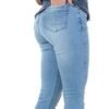 calca prisma denim skinny feminina clara escola prisma petrolina