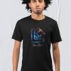 camiseta masculina mc conceito prisma denim estampa espaço na cor preta 1.1